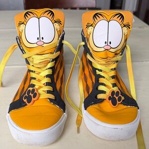 #Garfield high top sneakers
